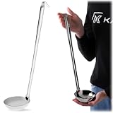 KADAX Chochla do zupy 10 cm / 190 ml ze stali nierdzewnej do serwowania zup i sosów chroni przed oparzeniem dzięki długiemu ergonomicznemu trzonkowi i nie pochłania zapachów