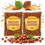Malinowe ORZECHY LASKOWE ŁUSKANE 2x1kg Naturalne Jakość Premium