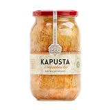 Naturalnie kiszona kapusta z marchewką 870g - Schronisko Bukowina