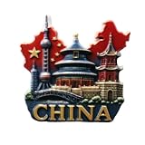 3D -CHINY Pekin Szanghaj magnes na lodówkę miasto pamiątka podróż wspomnienie pomysł na prezent