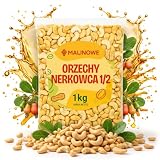 Malinowe ORZECHY NERKOWCA POŁÓWKI 1kg Naturalne Doskonała Jakość