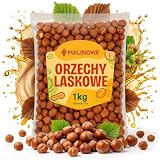 Malinowe ORZECHY LASKOWE 1kg Łuskane Duże Świeże