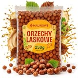 Malinowe ORZECHY LASKOWE 250g Łuskane Naturalne Duże Świeże