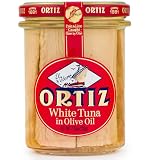Conservas Ortiz Bonito del Norte biały tuńczyk w oliwie z oliwek, 1 opakowanie (1 x 220 g)