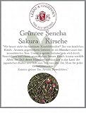 Lerbs & Hagedorn, Zielona herbata Sencha Sakura | nuta wiśniowa 1 kg (ok. 81 l) z płatkami róży