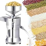 Komercyjna maszyna do mleka sojowego (1100 W) z funkcją oddzielania pulpy – automatyczne urządzenie ze stali nierdzewnej (25 kg/h); idealne do restauracji i stołówek