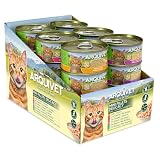 Pakiet różnorodny. 24 puszki kurczaka w 6 różnych przepisach. Przysmak z mini filetów z kurczaka - 24 x 80g