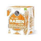 DIET-FOOD Bio Ramen makaron prosa, bez glutenu, wegetariański i wegański, do kontaktu z żywnością, bez tłuszczu, soi, bezglutenowy, rozpuszczalny w wodzie, makaron dietetyczny, niska zawartość kalorii, 280 g