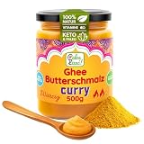 Masło klarowane ghee curry pikantne 500 g, ręcznie wytapiane 8–12 godzin