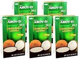 Aroy-D - Mleko kokosowe – opakowanie 5 sztuk (5 x 500 ml)