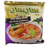 Yum Yum Instant makaron Tom Yum krewetki 10 sztuk (10 x 100 g) Azja zupa makaronowa
