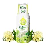 FruttaMax - Koncentrat Syropu Owocowego | Mniej cukru | z 60% zawartością owoców | Nadaje się do automatu sodowego 500 ml (Bez Czarny-Limonka-Mięta)