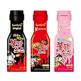 [Samyang] Carbo Bulldark Pikantny Kurczak Pieczony Sos + Bulldark Pikantny Kurczak Pieczony Sos + Hack Bulldark Pikantny Kurczak Pieczony Sos 3 Zestawy/Fire Noodle Challenge (bezpośrednia wysyłka za