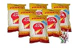 [6 x 200 g] LOBO PANKO kruszki chleba w stylu japońskim/Tempura/Breadcrumbs + mała lalka na szczęście – drewniana lalka