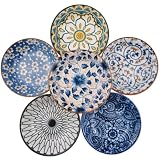 Ceramiczne Miseczki do Dipów i Przekąsek - Zestaw 6 Sztuk na Przyprawy, Sushi, Soję - Spodki