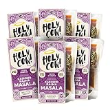 Holy Cow! Zestaw do curry Daal (5 x 400 g) Kashmir Rajma Masala, wegański zestaw curry, indyjskie przekąski, indyjskie posiłki gotowe. Czerwona fasola nerkowa.