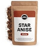 Spicy Welt Anyż Gwiazdkowy Cały (100g) – Gwiazdki Anyżu do Zimowej Herbaty, Kompotu, Dekoracji, Deserów, Piernika i Dań Orientalnych | Piękny Wygląd | 100% Naturalny, Bez Dodatków