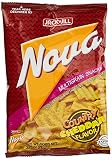 Jack 'n Jill Nova Country Cheddar – Chipsy Wielozbożowe o Smaku Sera Cheddar, Chrupiąca Przekąska z Filipin, 90 g