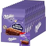 Milka Choco Brownie Ciastka z czekoladą i kawałkami czekolady mlecznej 150 g (6 x 25 g)