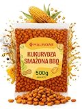 Malinowe KUKURYDZA PRAŻONA BBQ BARBECEU 500g Smażona Doskonała