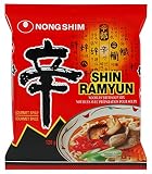 Nong Shim Shin Ramyun Noodle Soup - Spicy 4,2 oz.(opakowanie 5)